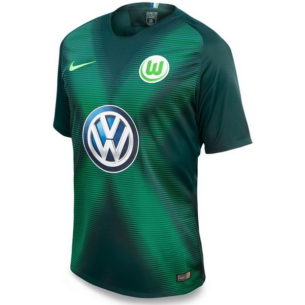 Camiseta Wolfsburgo Replica Primera Ropa 2018/19 Verde